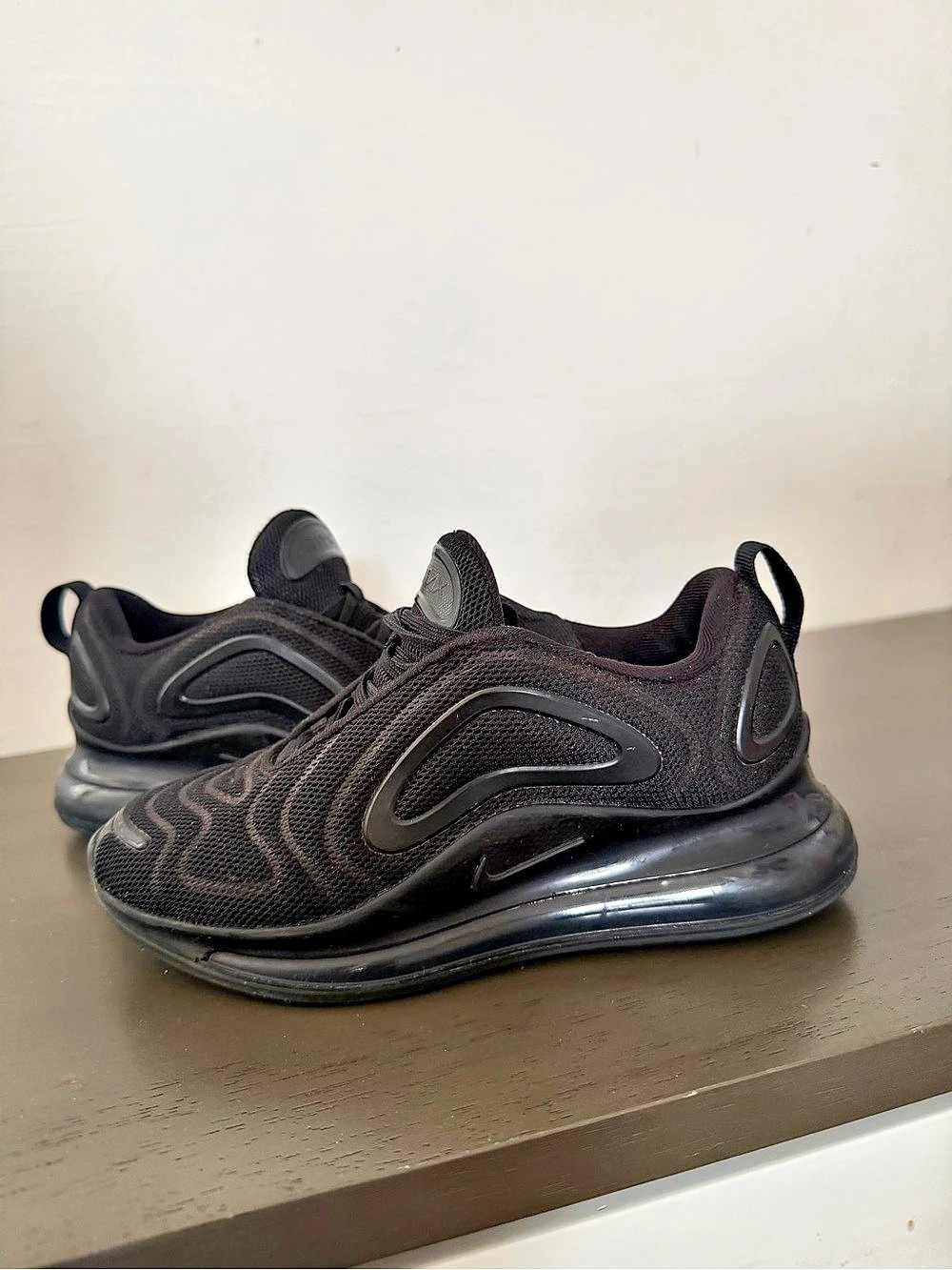 Black Nike Air Max 720 Triple Black US YOUTH 2